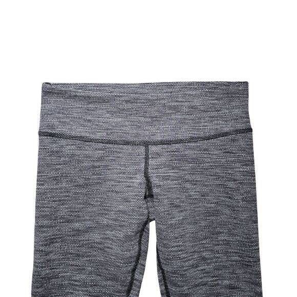 Lululemon Wunder Under Pant 28" - Diamond Jacquard Space Dye Black Slate - Picture 2 of 8